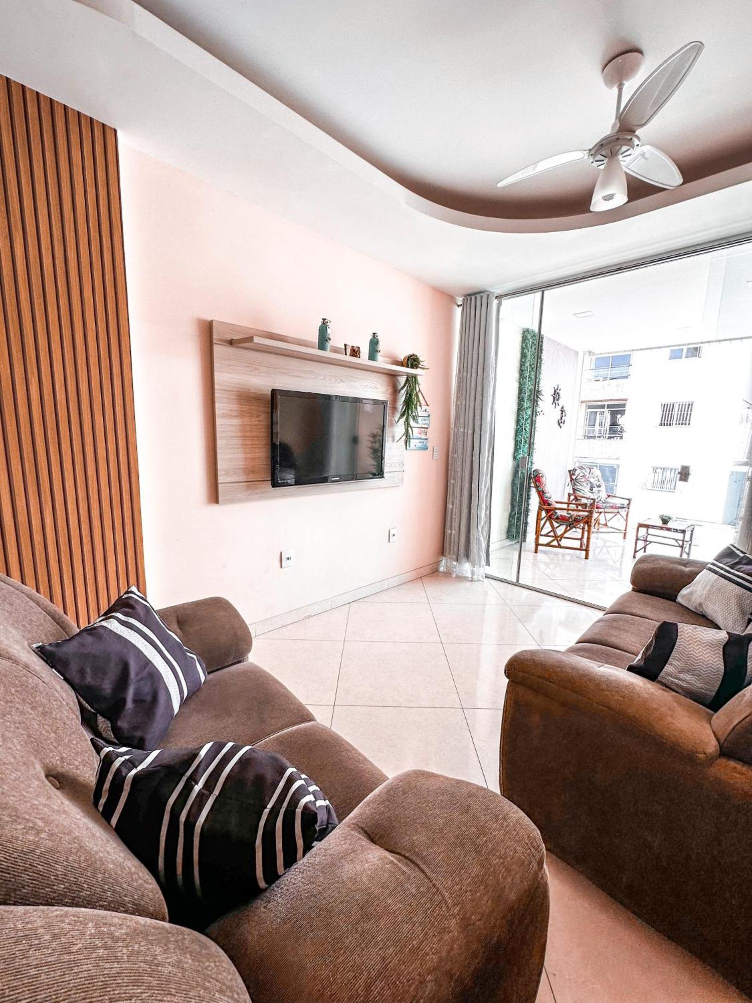Apt Na Praia Do Morro,2 Quadras Do Mar,Com Garagem グアラパリー エクステリア 写真