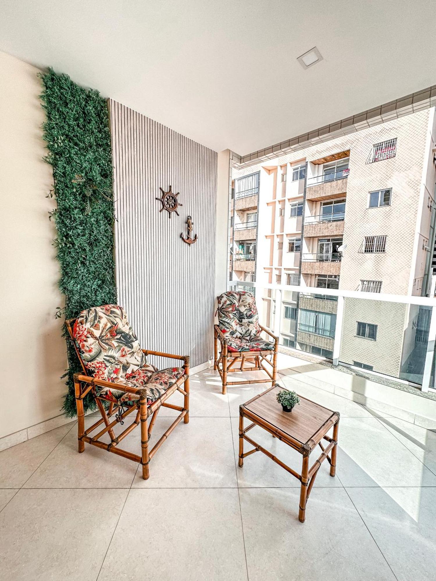 Apt Na Praia Do Morro,2 Quadras Do Mar,Com Garagem グアラパリー エクステリア 写真